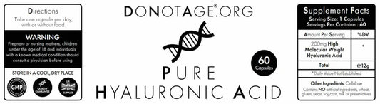 Pure Hyaluronic Acid