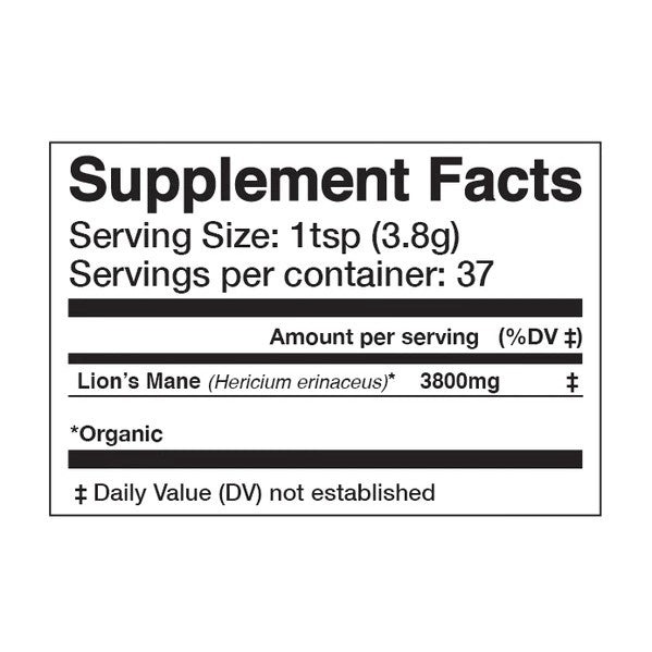 Lion's Mane Mushroom Powder