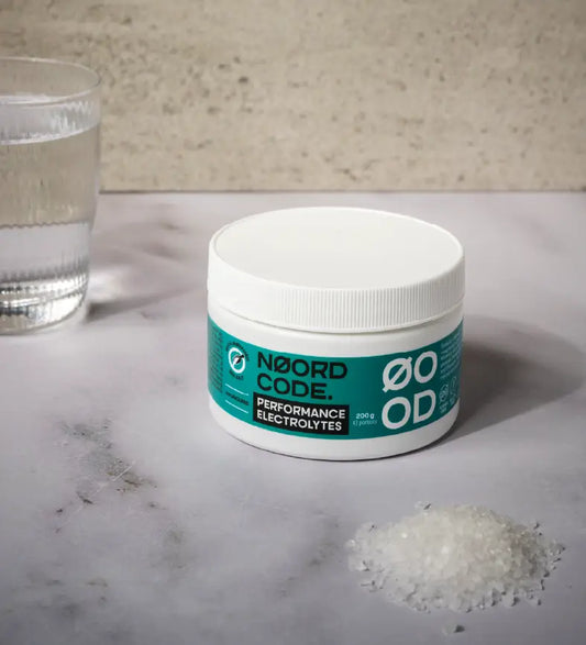 noordcode performance electrolytes unflavoured oplossen in water