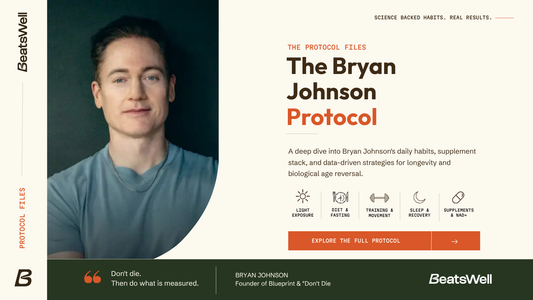 Bryan Johnson Blueprint protocol overzicht 2026 BeatsWell gids