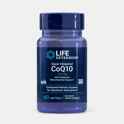 Super Ubiquinol CoQ10 with Enhanced Mitochondrial Support