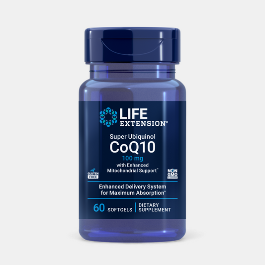 Super Ubiquinol CoQ10 with Enhanced Mitochondrial Support