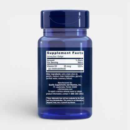 Vitamin D3 (1000 IU)