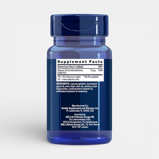 Vitamin D3 (3000 IU)