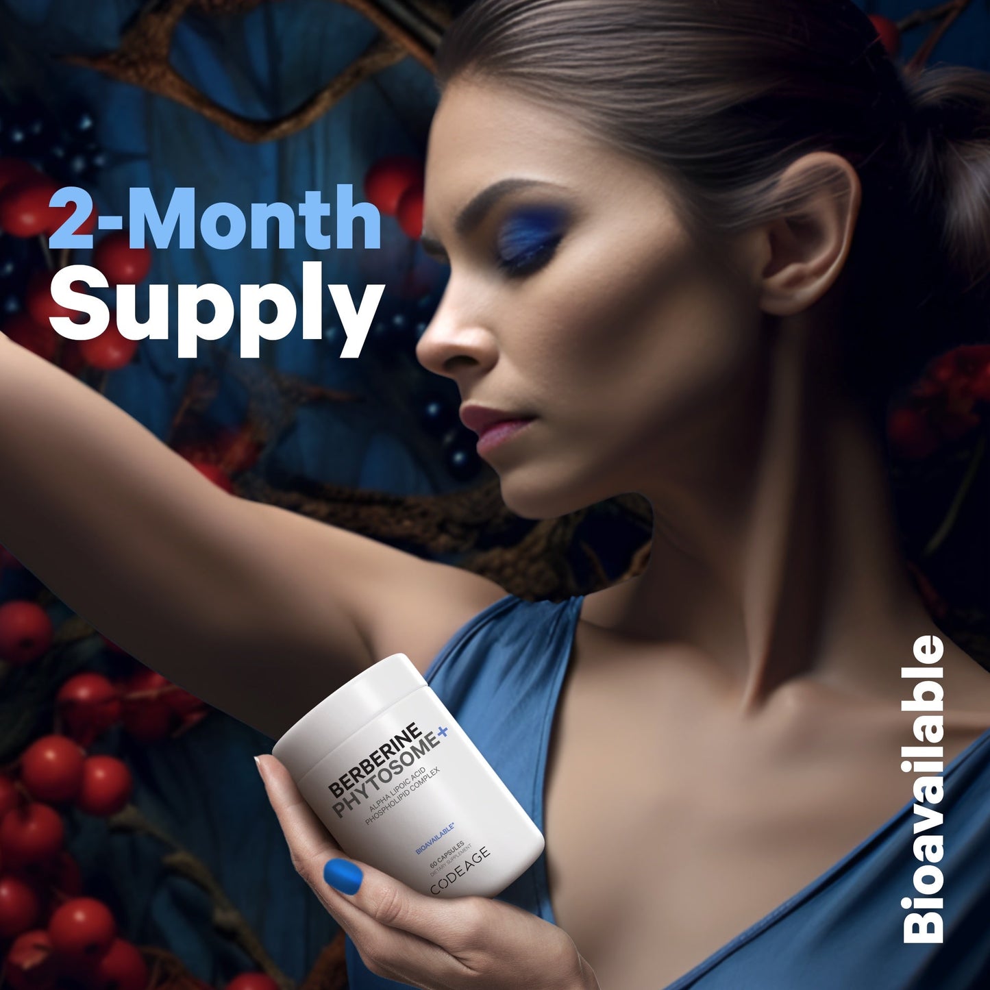 Codeage Berberine Phytosome+ Capsules - product