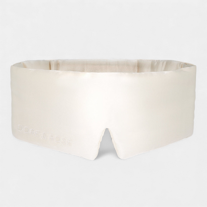 Deep Sleep Masker Zijden Champagne