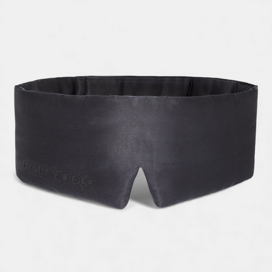 Deep Sleep Mask Silk Black