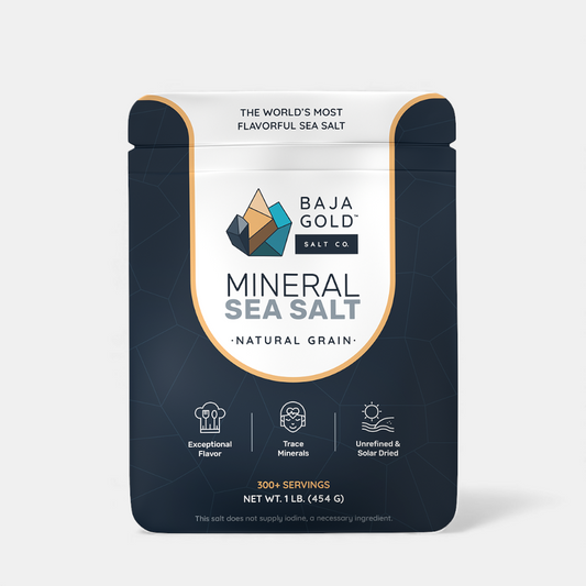 Mineral Sea Salt - Natural Grain Crystals