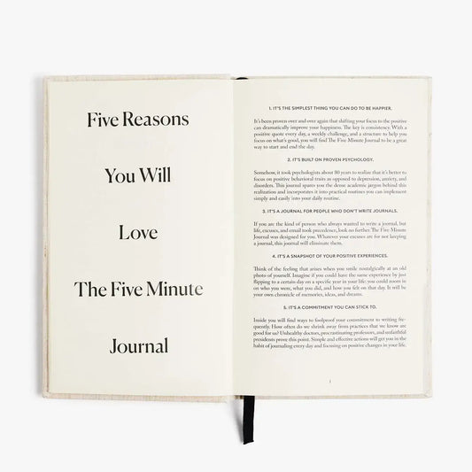 The Five Minute Journal