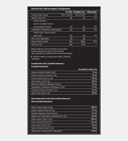 noordcode pure collagen etiket