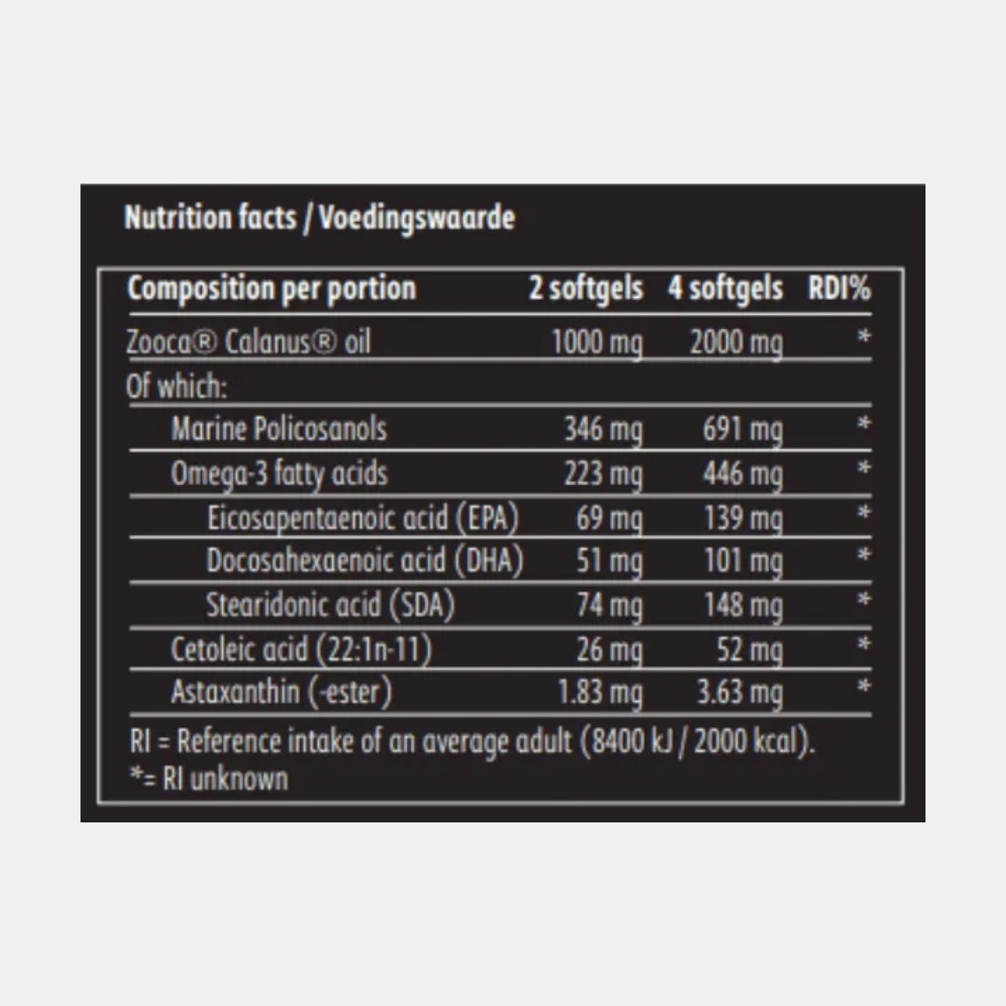 noordcode ultimate omega formula etiket