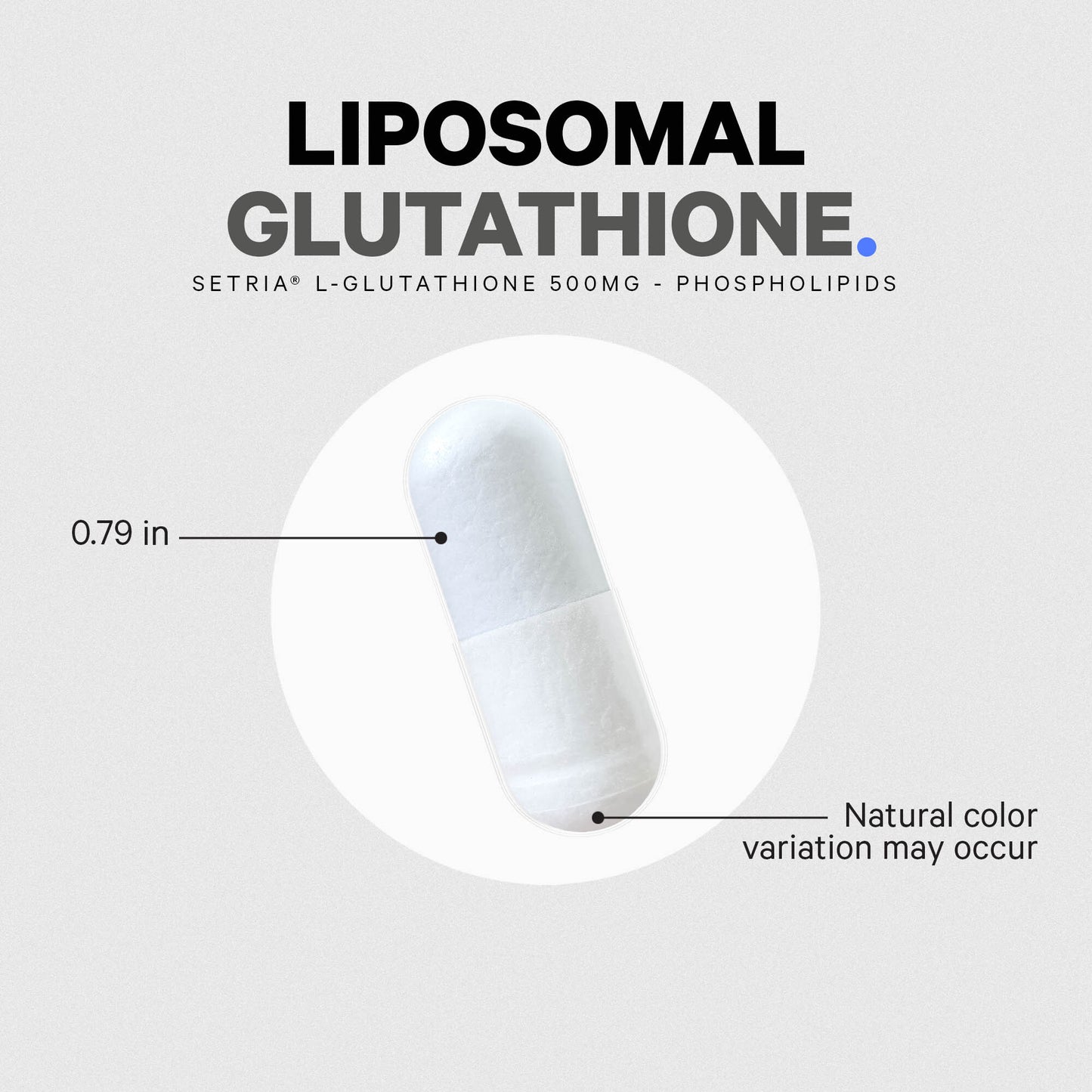 liposomal glutathione 500mg capsule