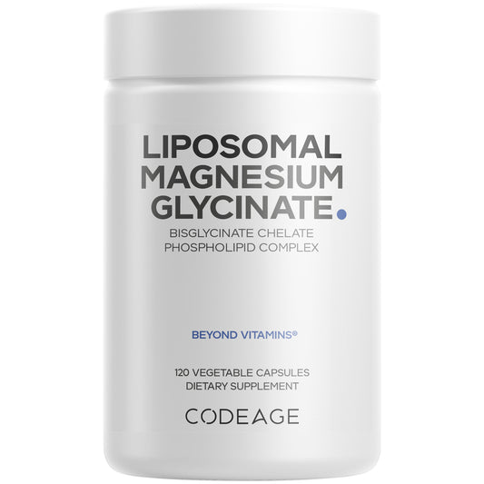 codeage liposomal magnesium glycinate 350 mg capsules