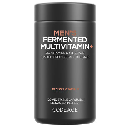 codeage men's fermented multivitamin 120 capsules