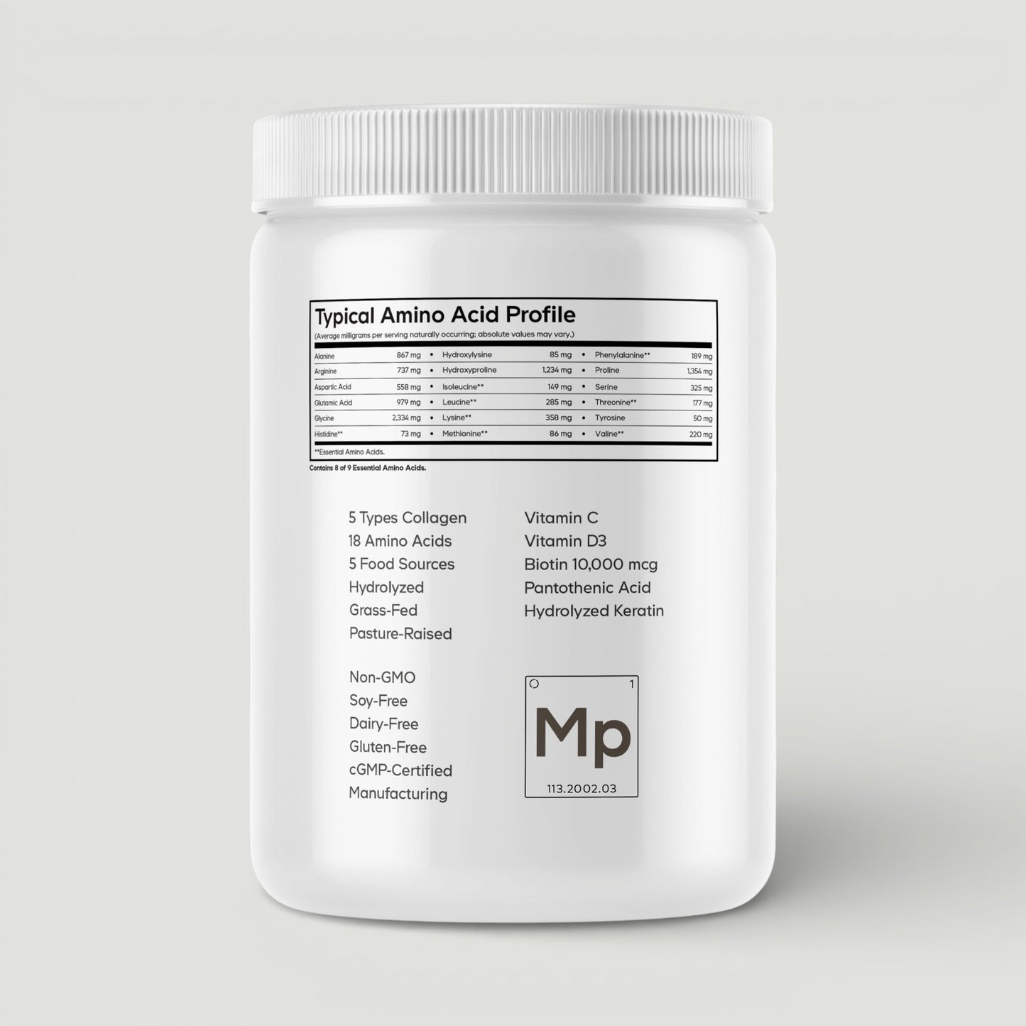 Multi Collagen Peptides Powder Platinum