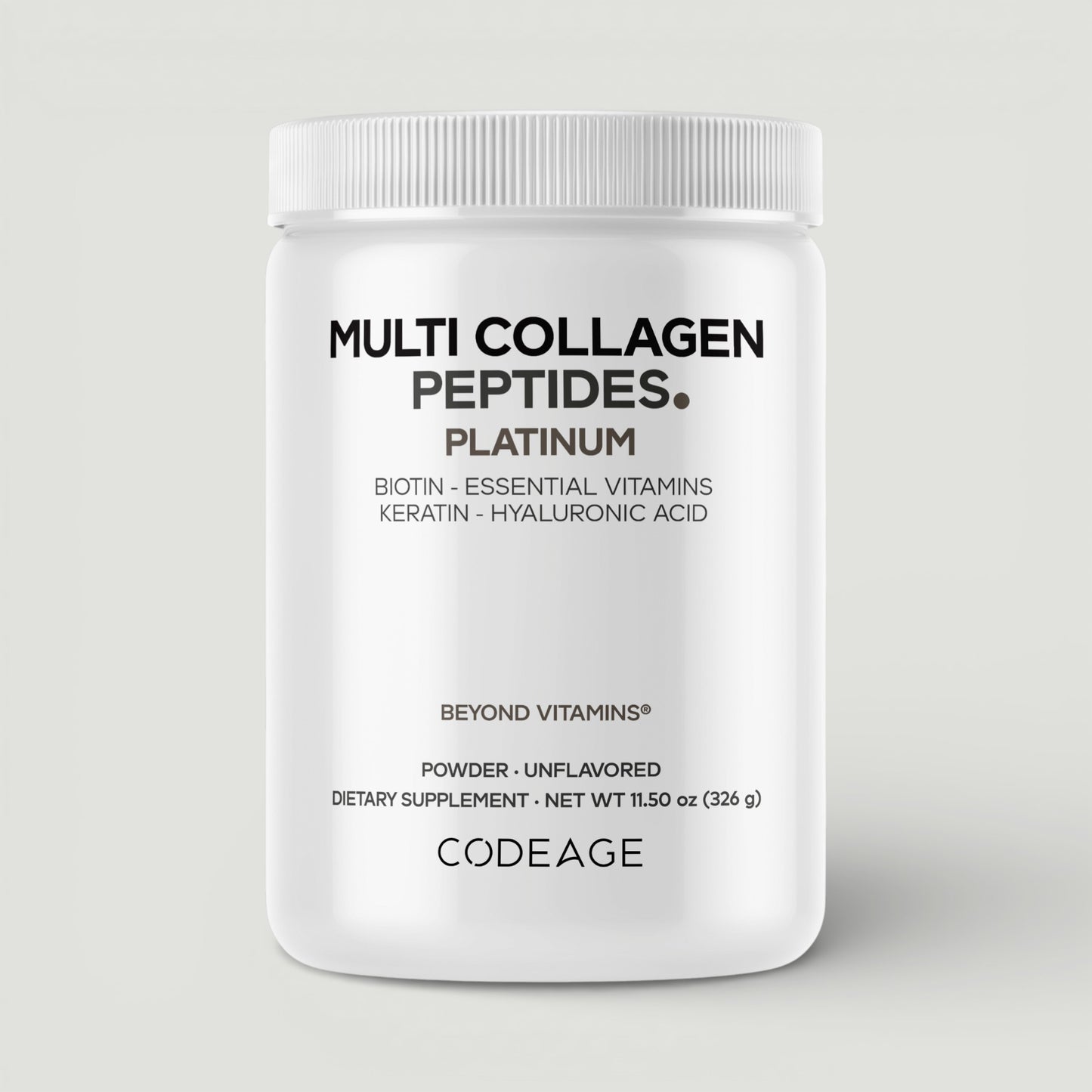 Multi Collagen Peptides Powder Platinum