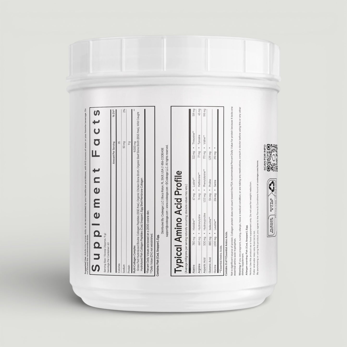 Multi Collagen Protein Powder Large