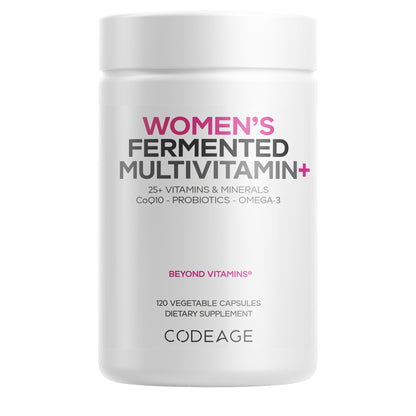 codeage women's fermented multivitamin 120 capsules